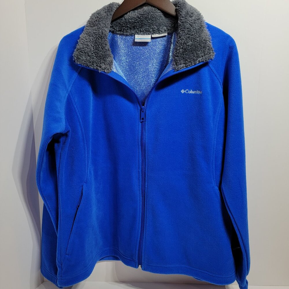 Blue Boy's XL Columbia Omni-Heat Reflective Jacket